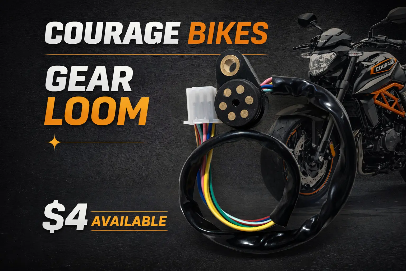 COURAGE BIKES Gear Loom