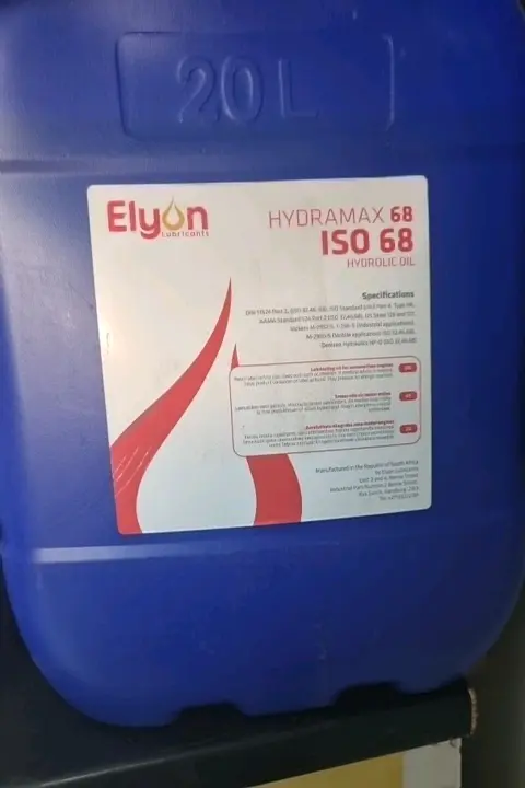 Elyon Lubricants Hydramax 68 ISO 68 Hydraulic Oil