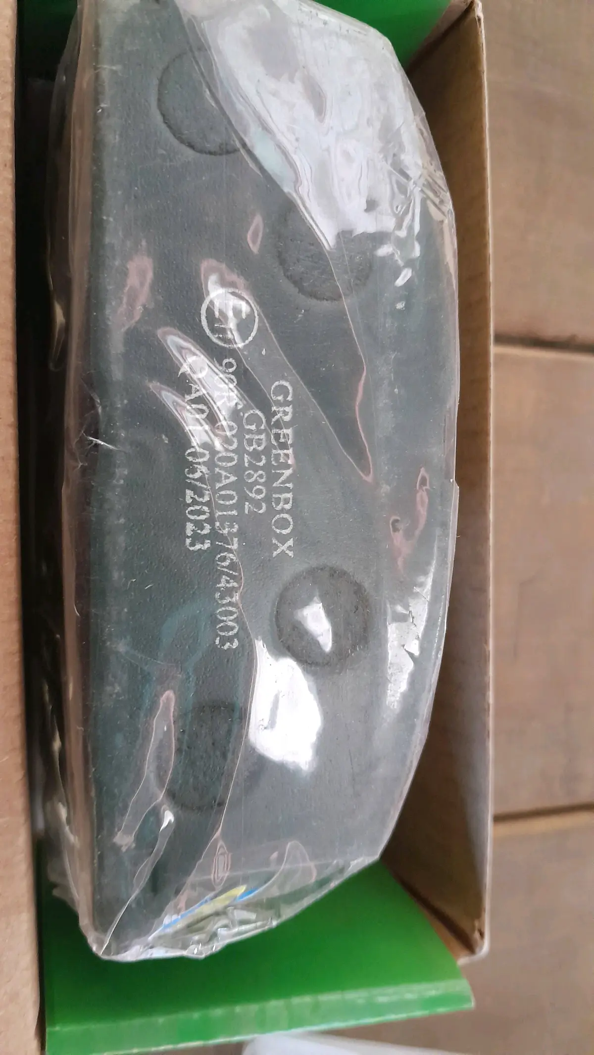 Greenbox Non asbestos brake pads