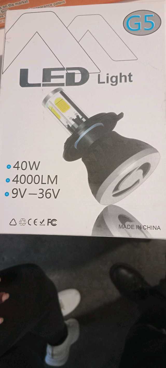 LED H4 bulbs