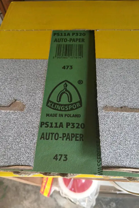 KLINGSPOR Auto Sandpaper/water paper