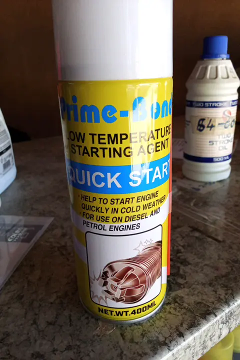 Prime-Bond Quick Start Starting Fluid