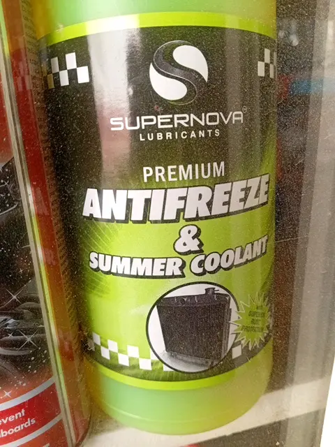 SUPERNOVA LUBRICANTS Antifreeze & Summer Coolant