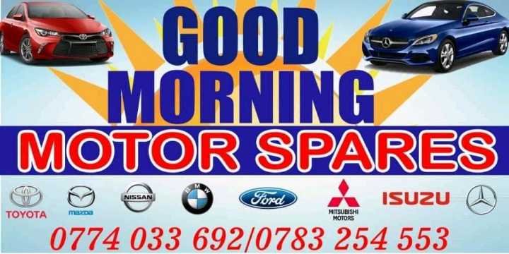 Good morning motor spares