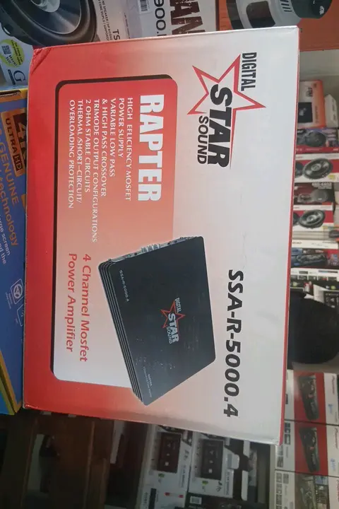 DIGITAL STAR SOUND 4 Channel MOSFET Power Amplifier