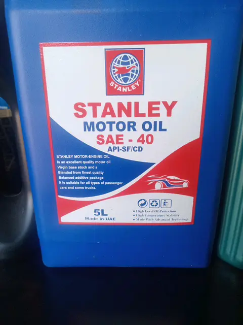 STANLEY Motor Oil