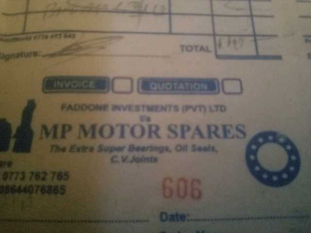 MP Motor Spares