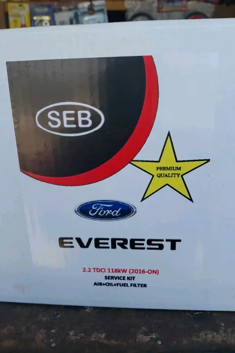 SEB Service Kit (Air, Oil, Fuel Filters) Ford Everest
