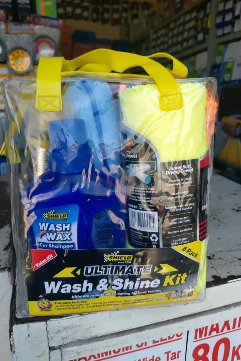 SHIELD Ultimate Wash & Shine Kit  6 pack