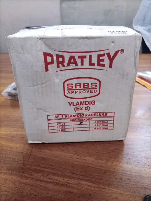 Pratley Flameproof Cable Box