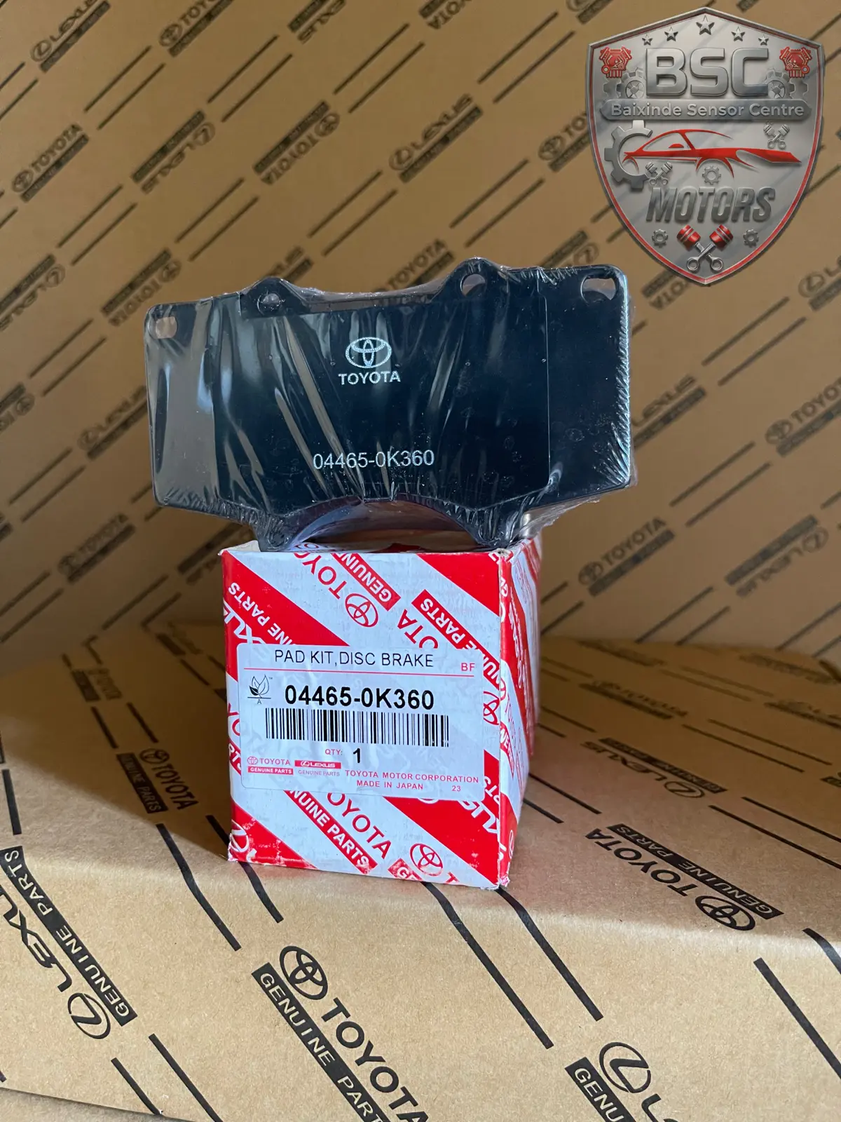 TOYOTA GD6 Brake Pad Kit