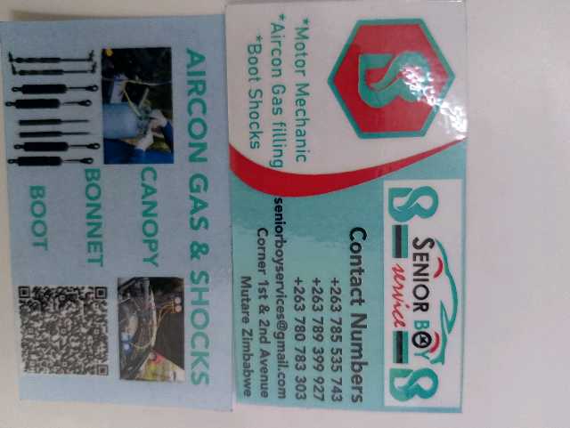 Senior Boy service
