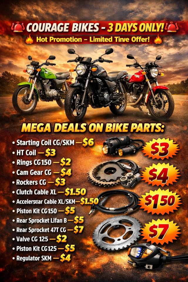 Courage bikes