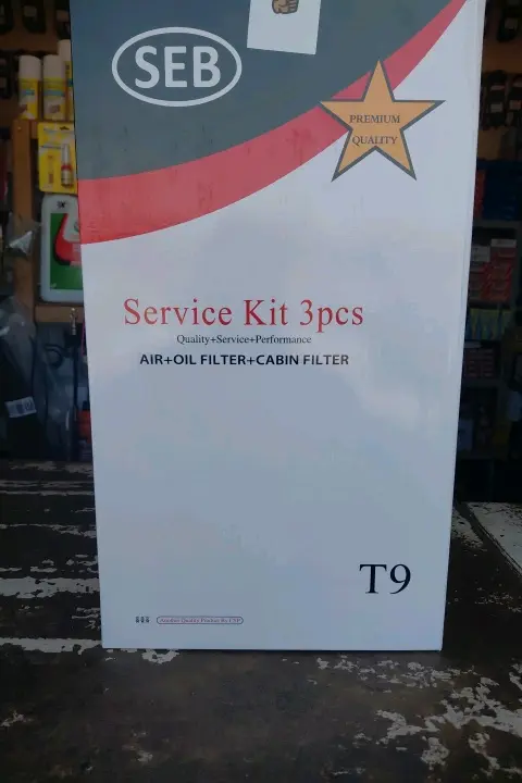 SEB Service Kit (Air, Oil, Cabin Filters)