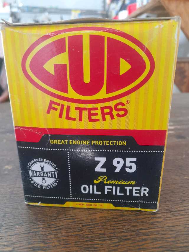 GUD oil filter
